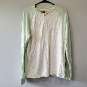 Rumi+Ryder Classic Long Sleeve Raglan Performance Henley